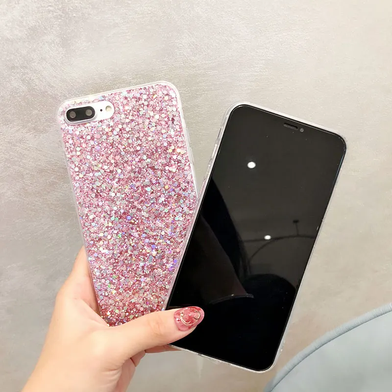 Роскошный блестящий алмаз силиконовый чехол для телефона iPhone XS Max XR X 7 8 Plus чехол для iPhone 6 6s Plus 5 5S SE чехол