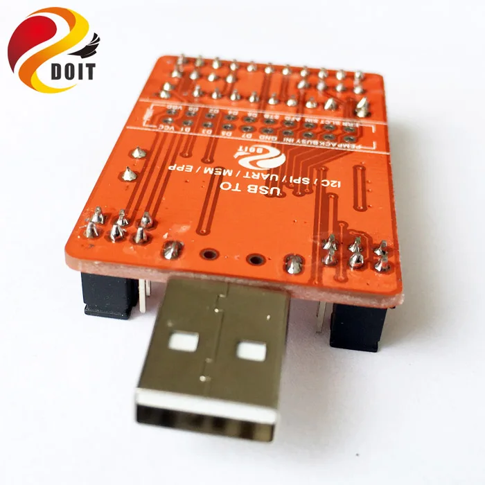 Оригинальный DOIT CH341A USB Transfer I2C/IIC/SPI/UART/TTL/ISP адаптер EPP/MEM параллельный