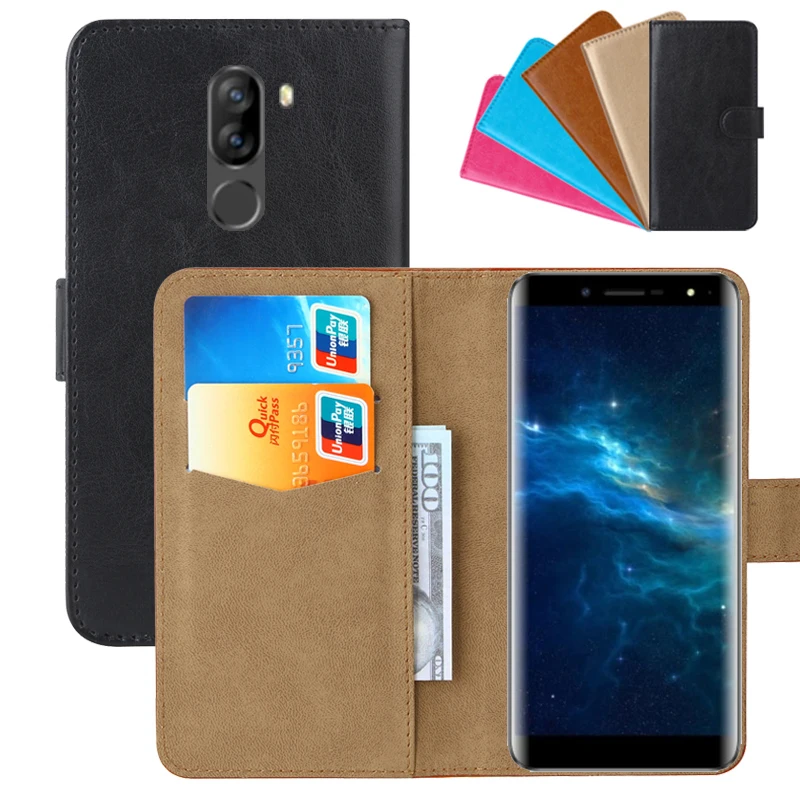 

Luxury Wallet Case For Doopro P5 Pro PU Leather Retro Flip Cover Magnetic Fashion Cases Strap