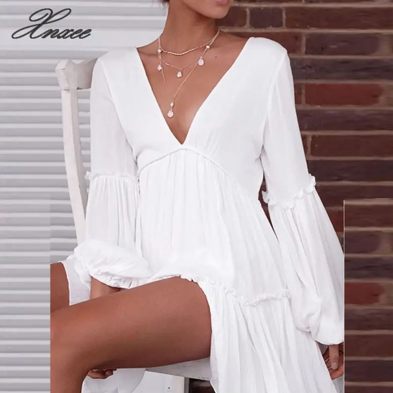 Женское платье с длинным рукавом плиссированное короткое формальное сарафан