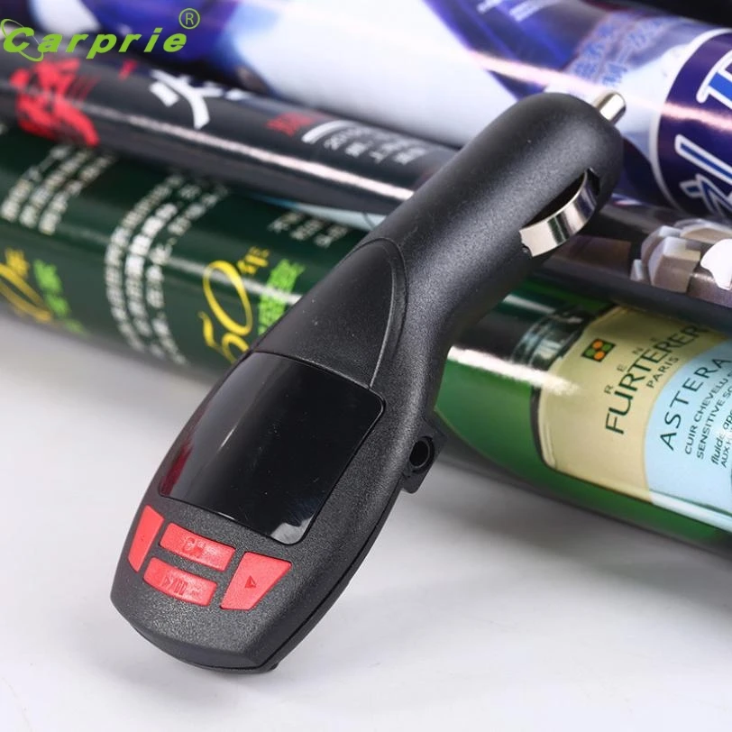 Новое поступление беспроводной MP3-плеер авто FM передатчик модулятор ЖК-дисплей