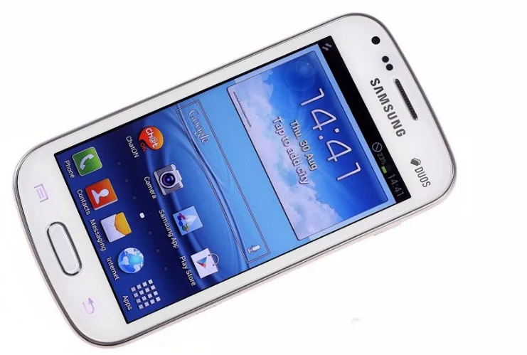 Оригинальные мобильные телефоны samsung S7562 Galaxy S Duos, камера 5 Мп, wifi, gps, android 4,0, две sim-карты, отремонтированные, Прямая поставка