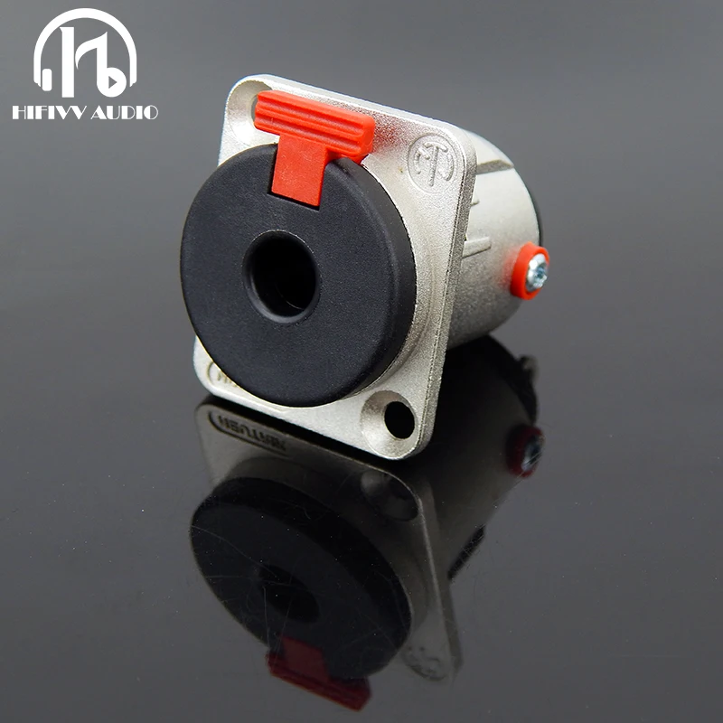Hifivv audio NJ3FP6C гарнитура золотистая стандартная розетка 6 35 мм Женский стерео