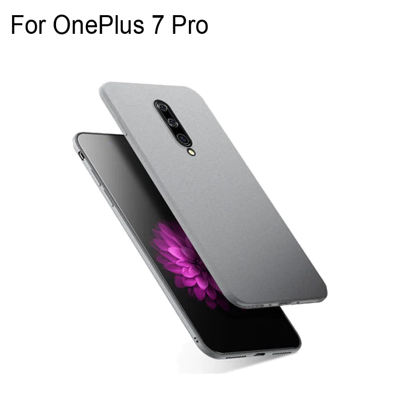 Чехол для OnePlus 7 Pro тонкий матовый мягкий чехол из ТПУ с потертостями One Plus OnePlus7 |