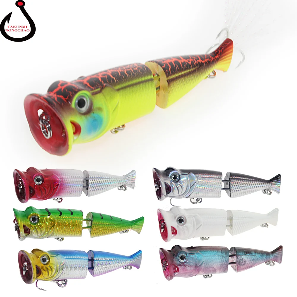 1 шт. пластиковые жесткие рыболовные приманки 7 цветов|fishing lure|hard lurebass bait |