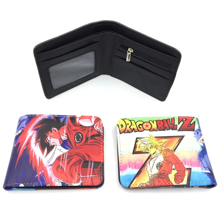 Y Кошелек с рисунком Dragon Ball Z, кошелек из искусственной кожи с карманом для монет, сумки с держателем для карт для детей, подростков, мужчин и женщин, Короткие Кошельки - Цвет: Y