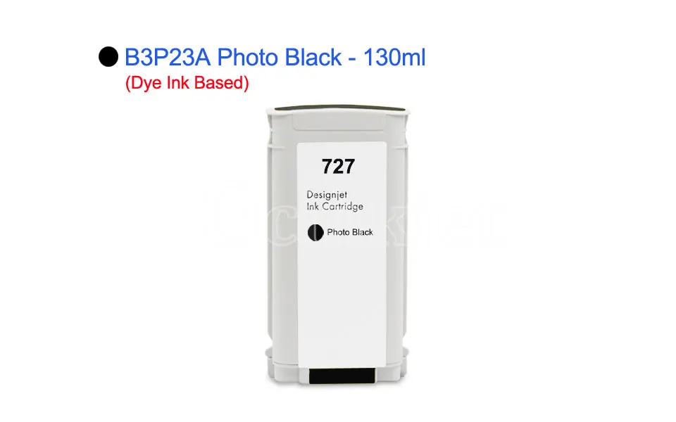 OCINKJET для hp 727 Восстановленный чернильный картридж для hp DesignJet T1530 T920 T1500 T2500 T930 T2530 принтер с чипом