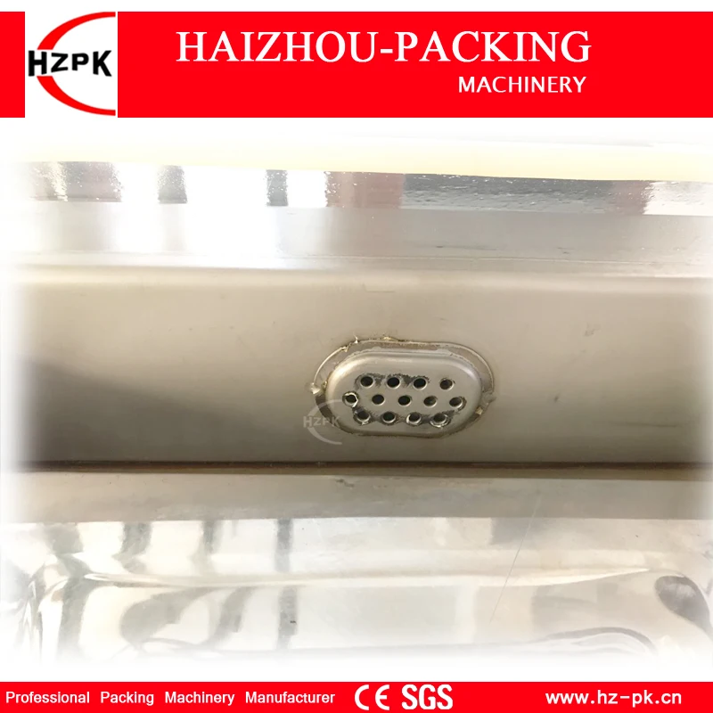 

HZPK Automatic Stainless Steel Single Chamber Vacuum Packer With Organic Glass Vacuum Sealer For Large Capacity Type DZ-400