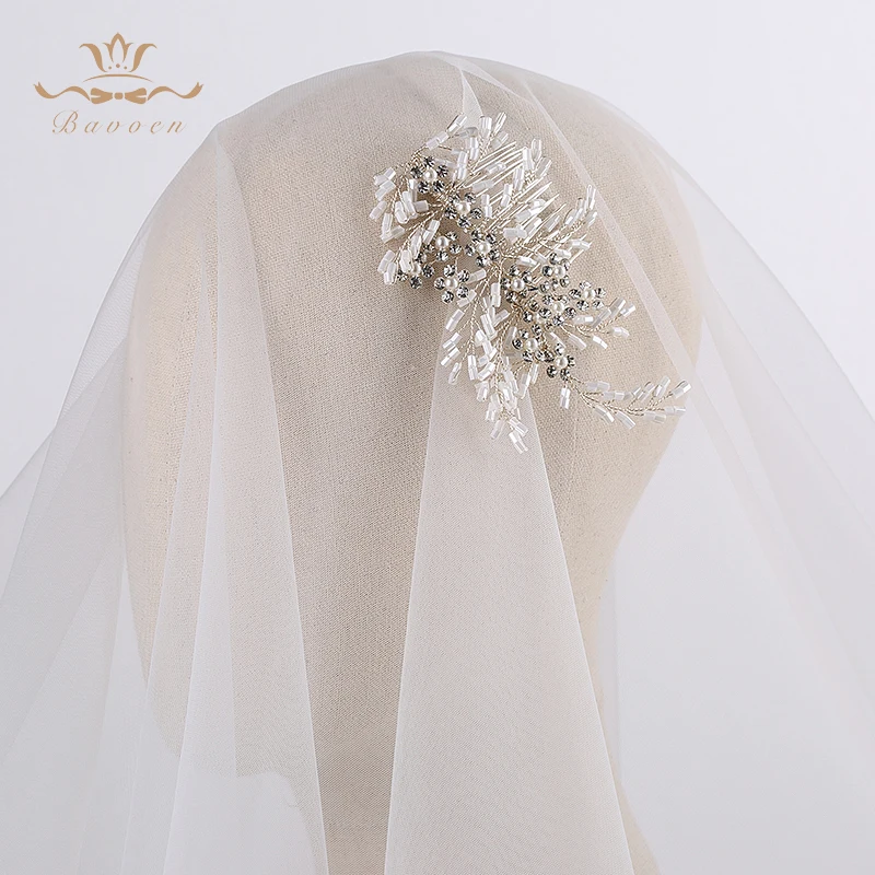 Корейские мягкие резинки для волос ручной работы серебряные расчески свадебные