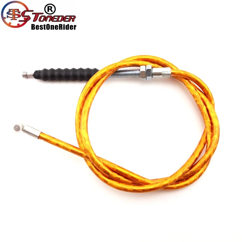 STONEDER 1070 мм Золотой кабель сцепления для китайского велосипеда Pit Dirt Lifan YX SSR Thumpstar