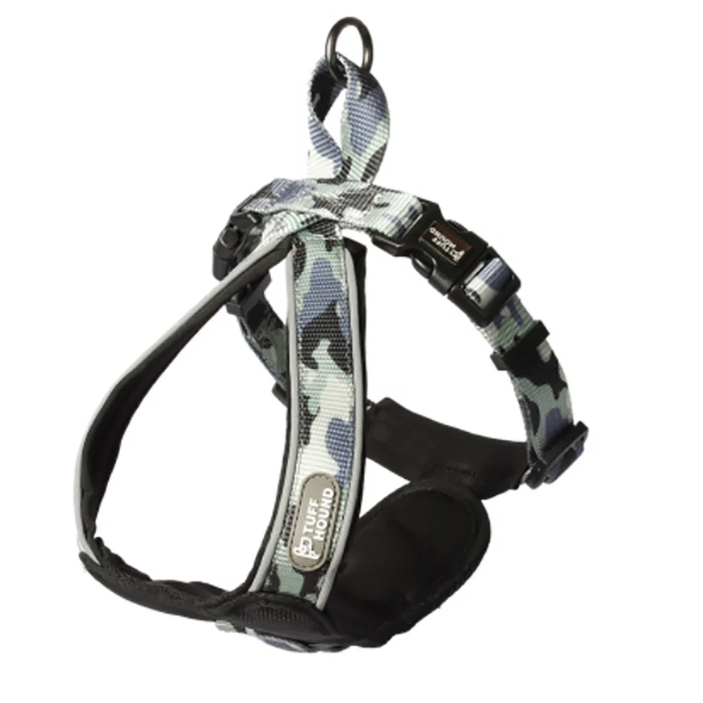 Нейлоновый Светоотражающий ошейник для собак среднего и большого размера Сбруя