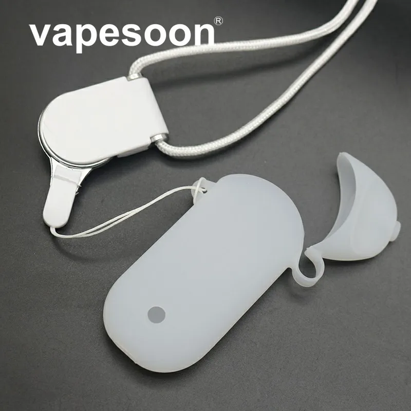 

vapesoon Decorative Protection Cover Skin Silicone Case with Lanyard for Vaporesso Renova Zero Pod Kit Vape