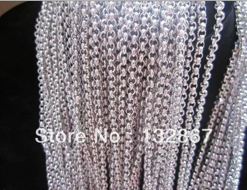 Акция по продажам цепочка 100 м для ювелирных изделий девочек и женщин из