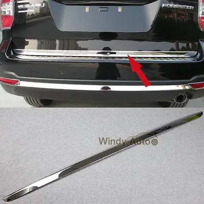 

Fit For Subaru Forester 2015 2016 2017 Steel Car Rear Trunk Lid Tailgate Trim