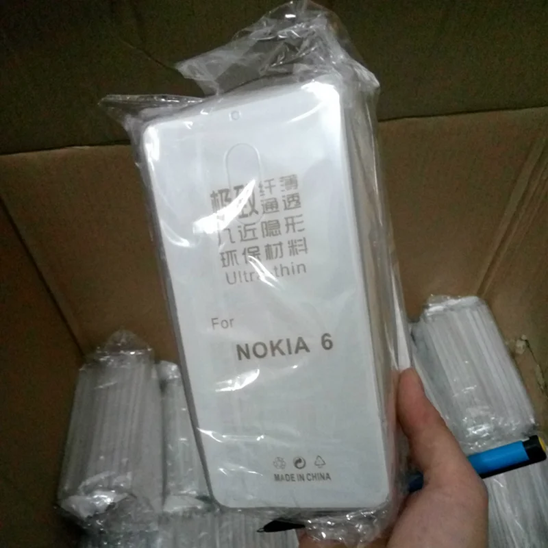 10 шт. ультратонкий прозрачный мягкий чехол из ТПУ для Nokia Lumia N430 N540 3 5 6 | Мобильные