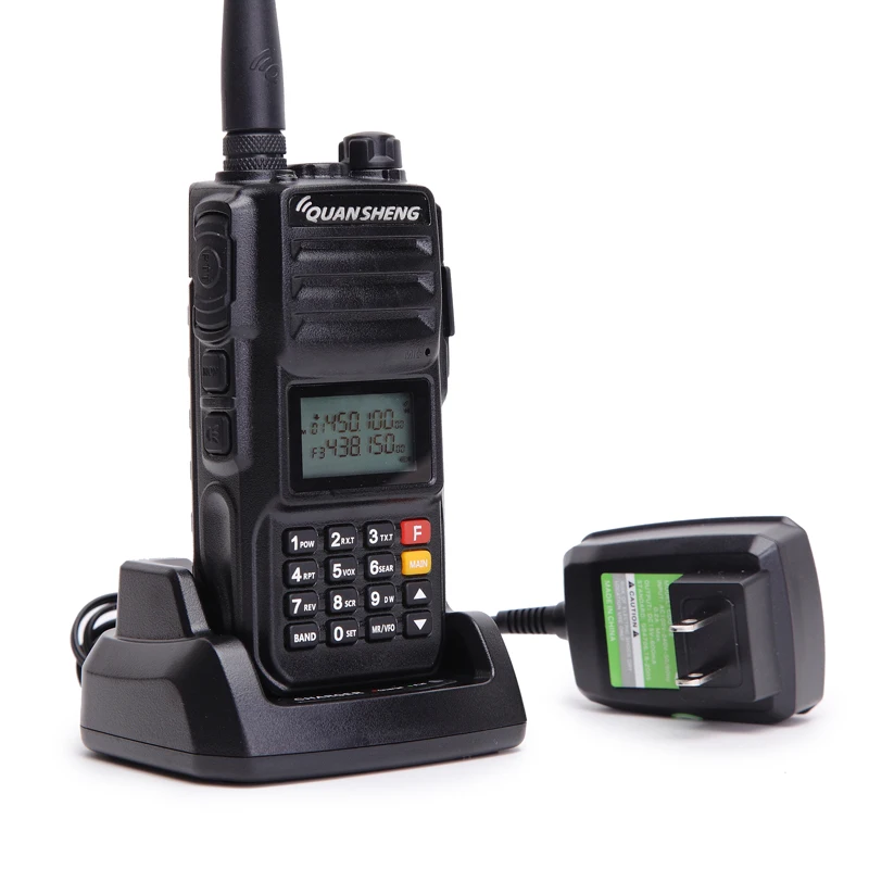 Quansheng TG UV2 PLUS высокая мощность 10 Вт 5 полос 136 174 МГц/Police 350 390MH/400 470 МГц 4000 мАч км