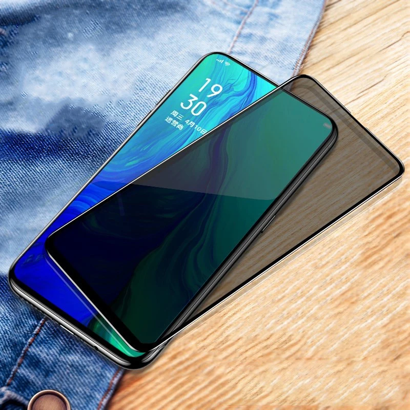 9H полное покрытие из закаленного стекла для OPPO Reno ACE 2Z 2F 10X Zoom анти подсмотреть