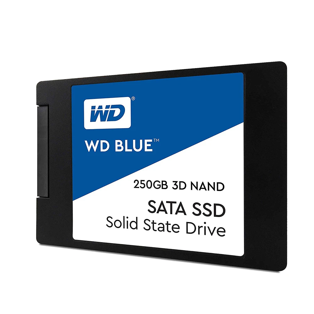 Твердотельный диск Western Digital WD Blue SSD Внутренний твердотельный 250 ГБ SATA 6 Гбит/с 2 5