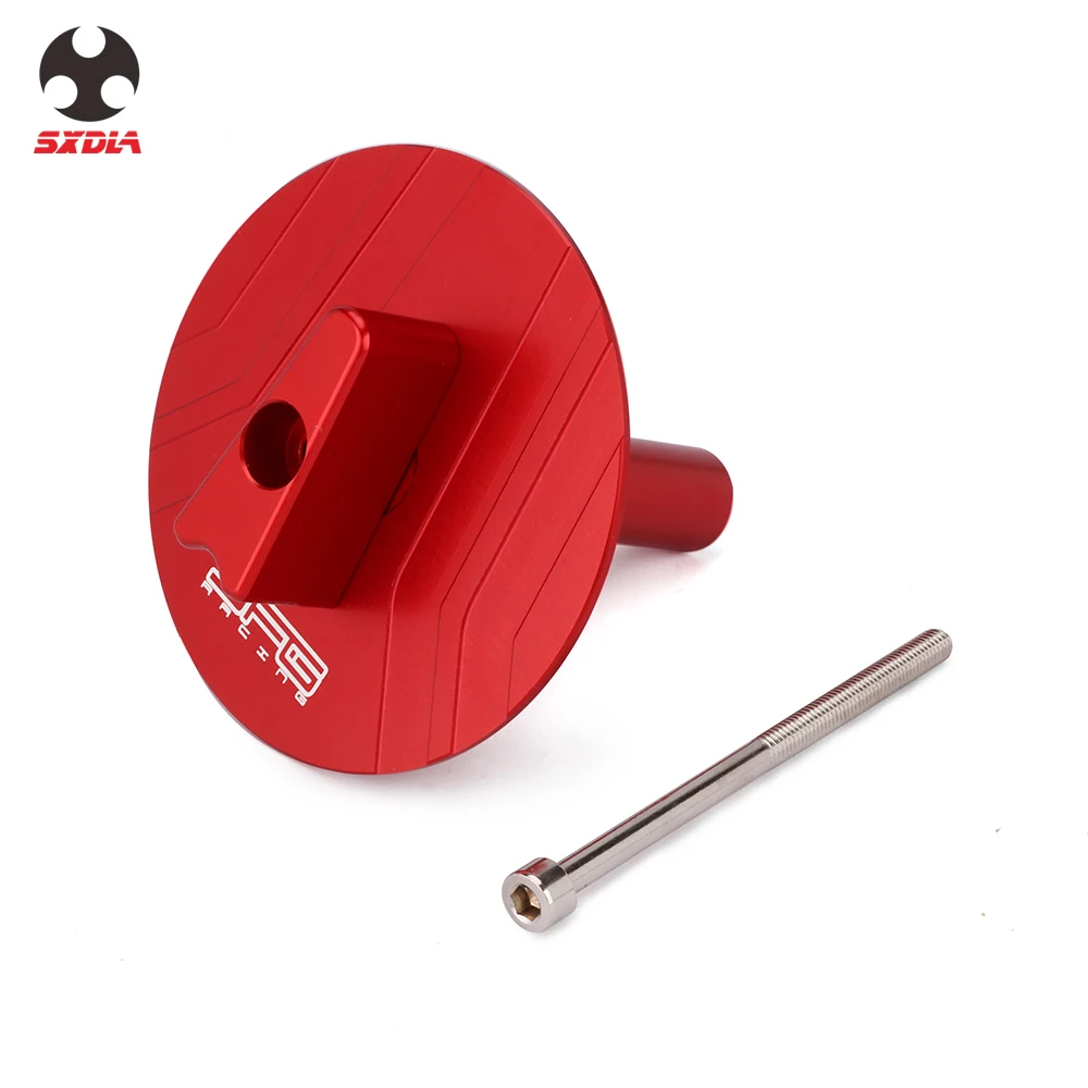 CNC Красный Топливный Petcock поворотная ручка винт для Recon Rincon Rubicon Rancher 250 350 400 TRX250