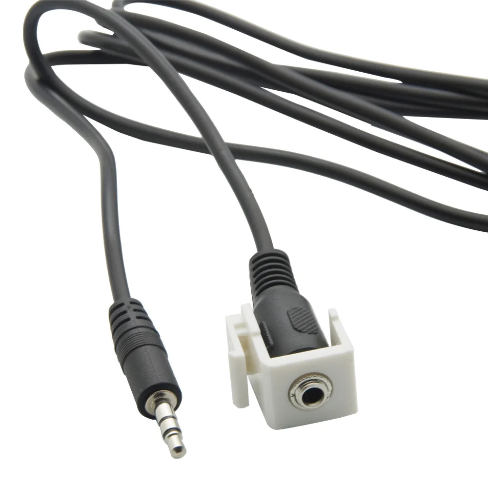 Keystone 3 5 мм стерео аудио гнездо к мужчине с кабелем длиной 1 м м|Удлинители