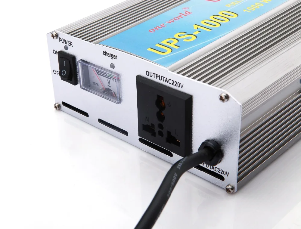 Инвертор для автомобиля 1KW/1000W 12V/24VDC инвертор 220V модифицированный синусоидальный