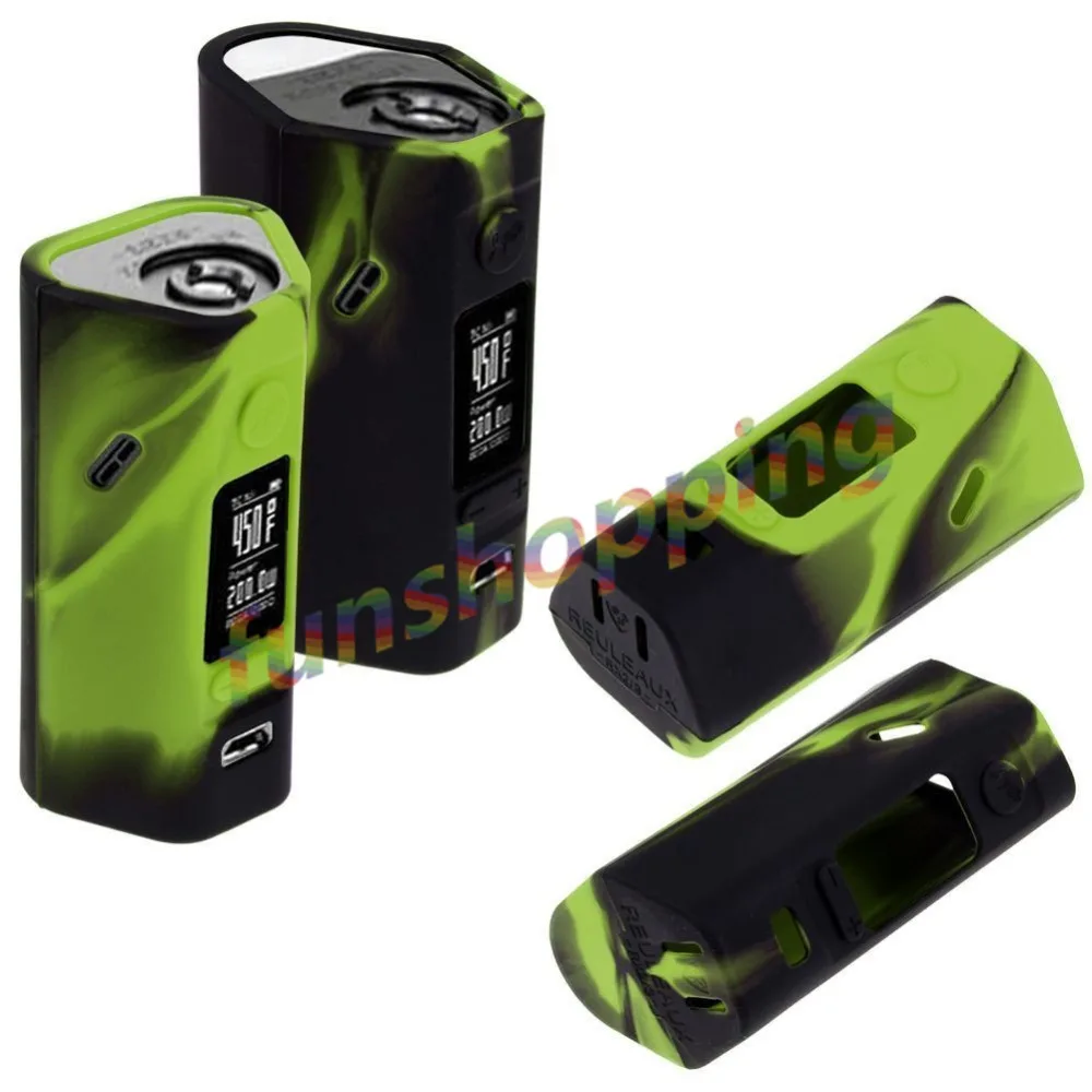 Камуфляжный силиконовый чехол для RX 2/3 Reuleaux 150 Вт 200 вейпа Wismec RX2/3|Сумки