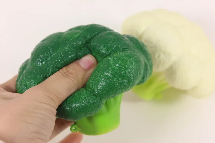 20 шт.-редкая кавайная капуста мягкая игрушка pu медленно поднимающаяся 10 см.