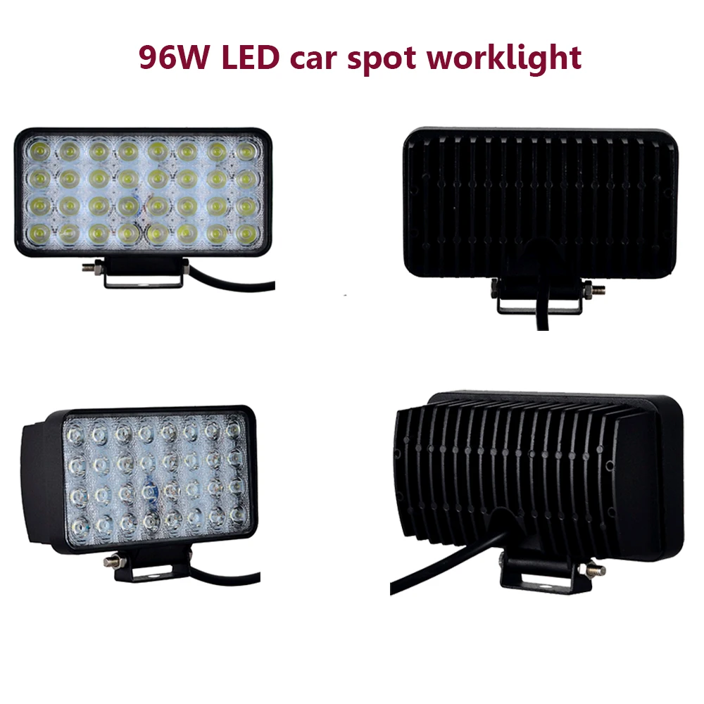 4 шт. светодиодный 96 Вт рабочий светильник бар точечный луч потока Combo 9000лм для Toyota