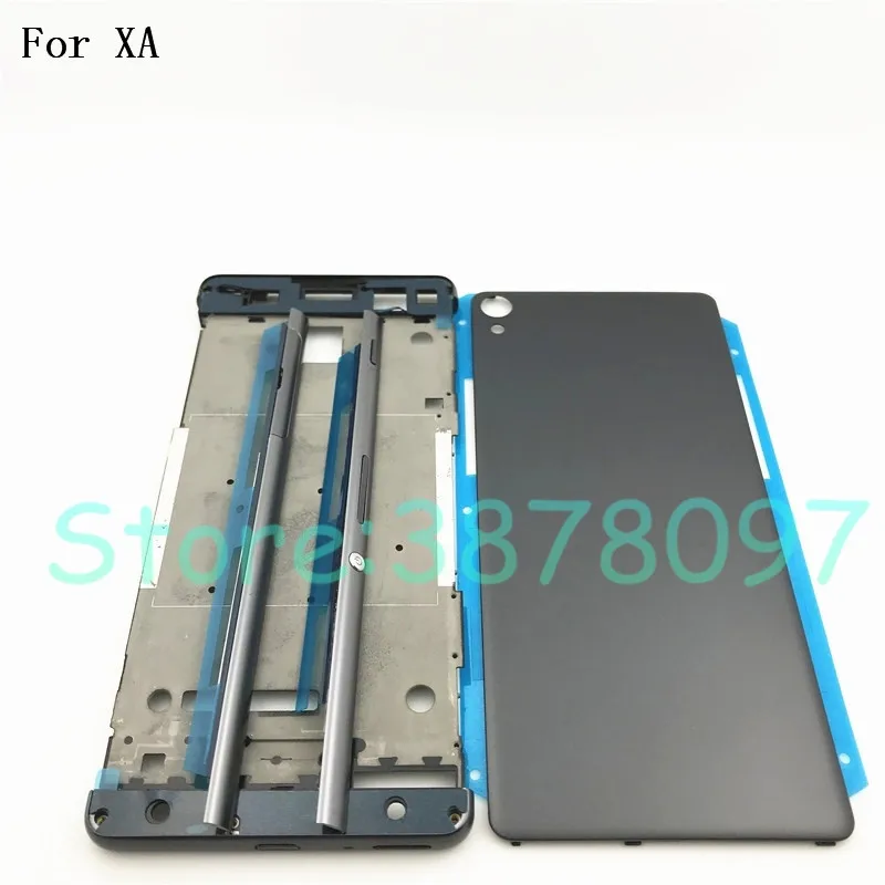 Новый полный корпус средняя передняя рамка Корпус для Sony Xperia XA F3111 F3112 F3115 + Боковая