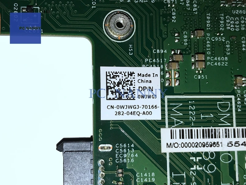 Материнская плата PCNANNY WJWGJ 0WJWGJ для Dell Inspiron 14z 5423 Ultrabook HD 4000 i3 3217U класс A материнская