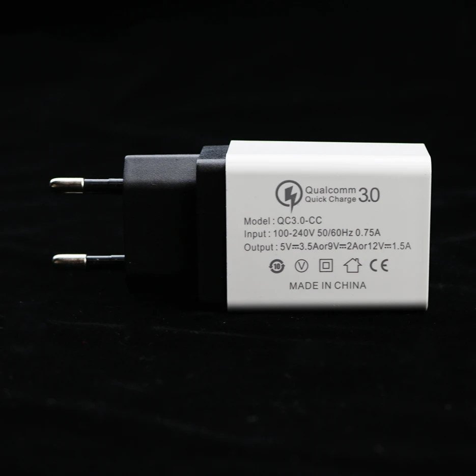 Evewher Quick 3 0 5V зарядка USB зарядное устройство EU Быстрая для мобильных телефонов