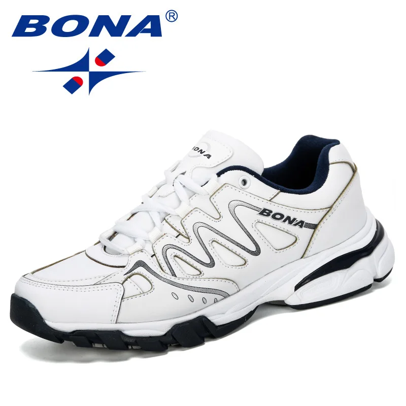 BONA/Новинка 2019 года zapatillas hombre мужские кроссовки для бега zapatilki нескользящая