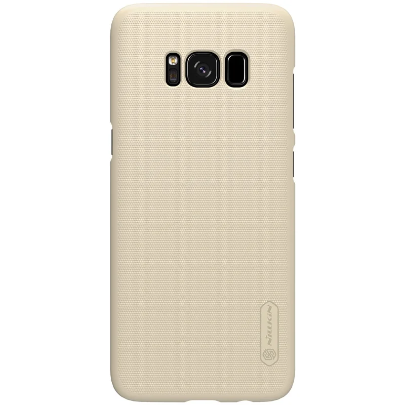 Чехол для samsung Galaxy S8/S8 Plus NILLKIN матовый щит задняя крышка для samsung Galaxy S8 чехол S8Plus S8+ бампер в розницу - Цвет: Золотой