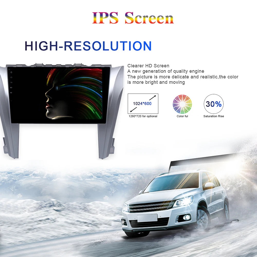 Android 9,0 Автомагнитола 2 Din gps Navi для Toyota Camry V55 PX6 DSP ips HDMI выход 4 Гб+ 64 Гб RDS wifi RDS USB