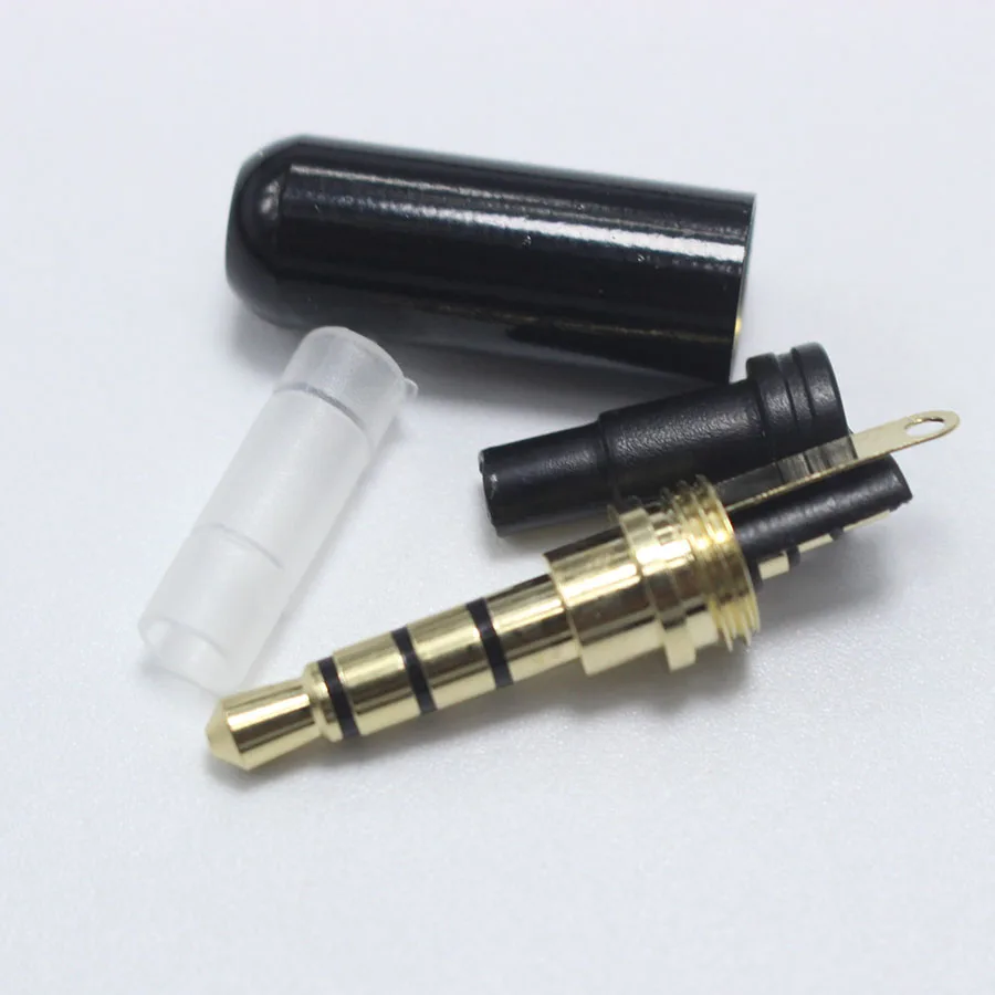 2 шт./лот 4 полюсный разъем 3 5 RCA мм аудиоразъем стереогарнитура с хвостом и