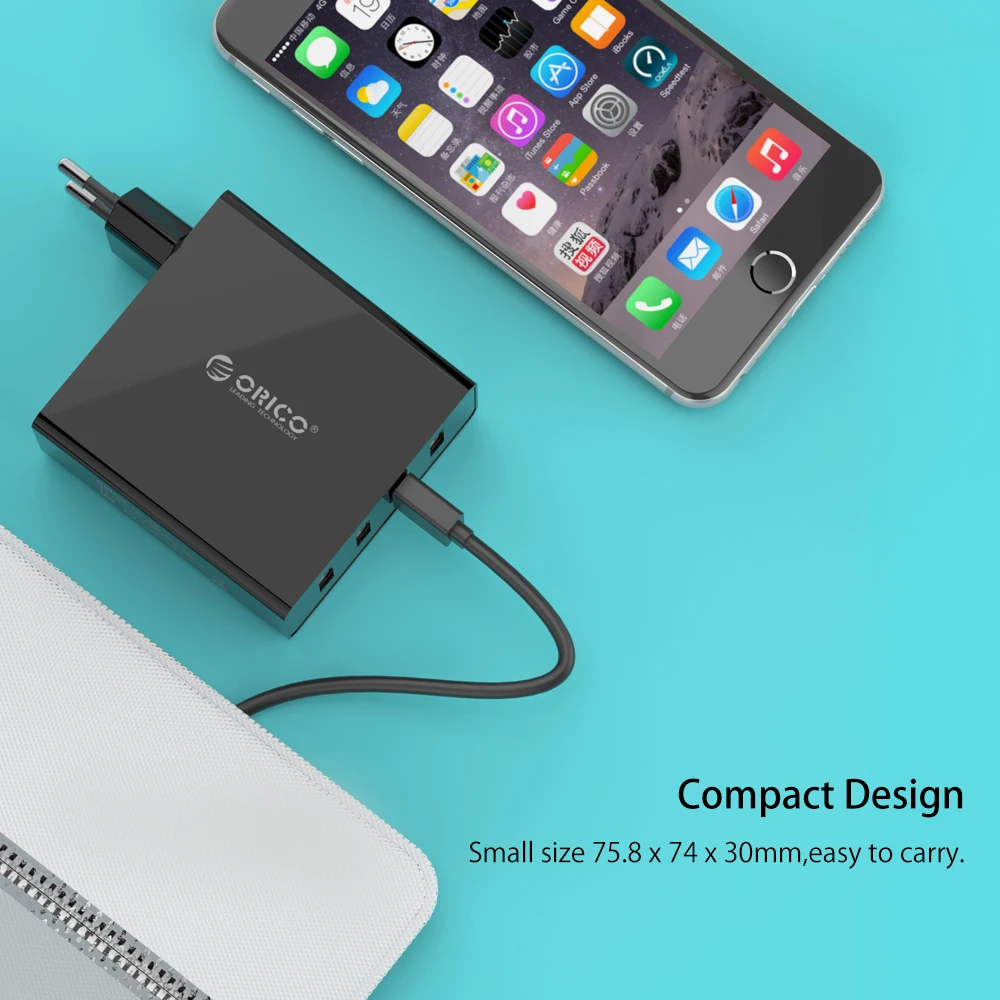 Зарядное устройство ORICO USB 4 порта 5V2.4A * 6A30W|usb phone charger|usb chargerphone charger |