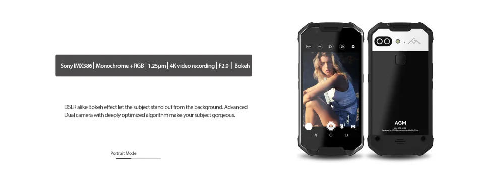 AGM X2 IP68 прочный водонепроницаемый телефон Android 7,1 5," FHD 6 ГБ ОЗУ 64 Гб ПЗУ MSM8976SG Восьмиядерный двойной камеры 12 МП 6000 мАч