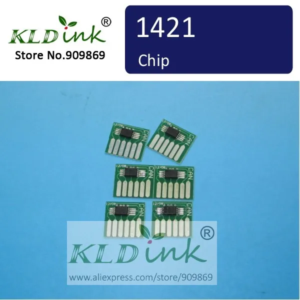 

[KLD ] X 1 шт., пурпурный телефон, картридж с чипом BCI1421 для imagePROGRAF W8200 W8400