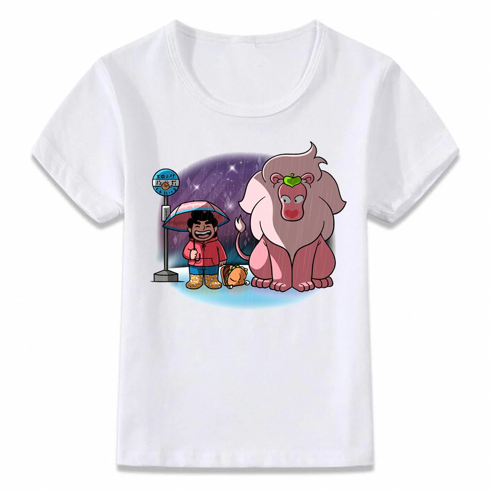 Kids Clothes T Shirt Steven Universe Cartoon Boys and Girls Toddler Shirts Tee oal213 | Детская одежда и обувь