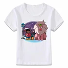 Детская одежда, футболка, стивенская Вселенная, мультяшная футболка для мальчиков и девочек, модель oal213