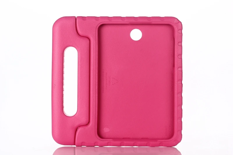 rose red Чехол для samsung Galaxy Tab S2 8,0/T710 T715 ручной ударопрочный EVA чехол для всего тела детский силиконовый чехол - Цвет: rose red