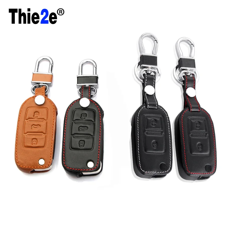 Универсальный Кожаный Автомобильный держатель для ключей чехол Turma do Chaves