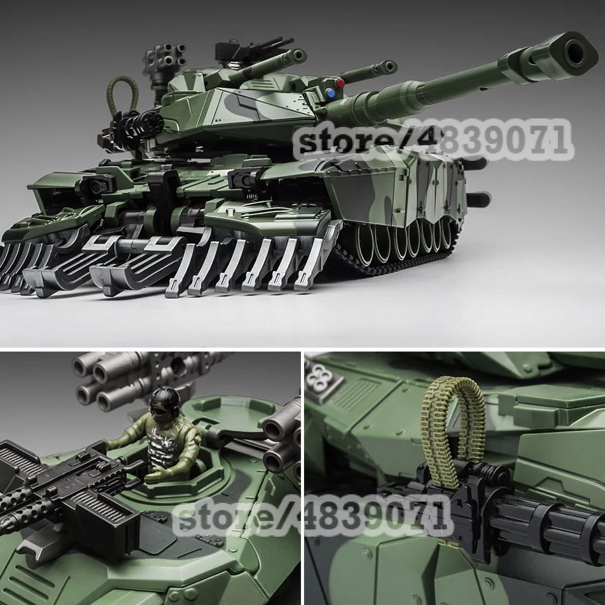 WJ M04 драка трансформатор сплав негабаритных SS лидер камуфляж Танк M1A1 режим ко фигурка Робот Игрушки