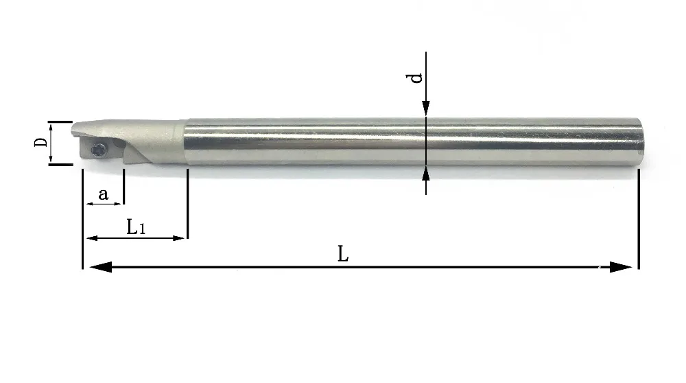 1 шт. BAP300R 19-24 мм 2 т зажатая фреза Концевая фреза хвостовик плеча фреза