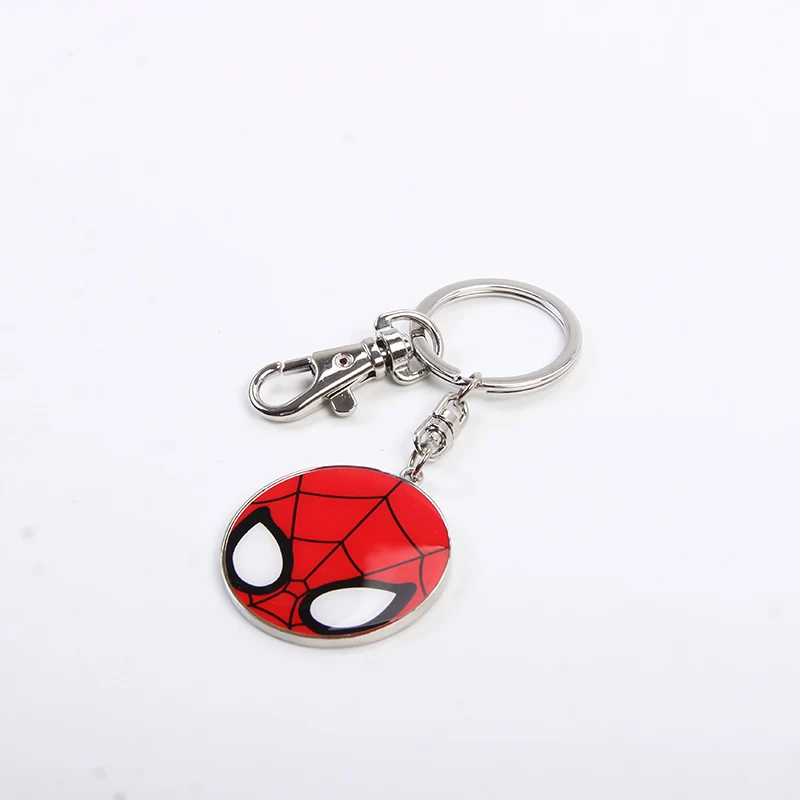 spider-man Дисней мультфильм брелок держатель цепи подвесные аксессуары для сумок брелок подарок ключницы части - Цвет: spider-man