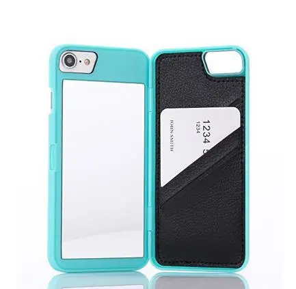 Модный Роскошный чехол-бумажник с откидной крышкой зеркальные женские чехлы для