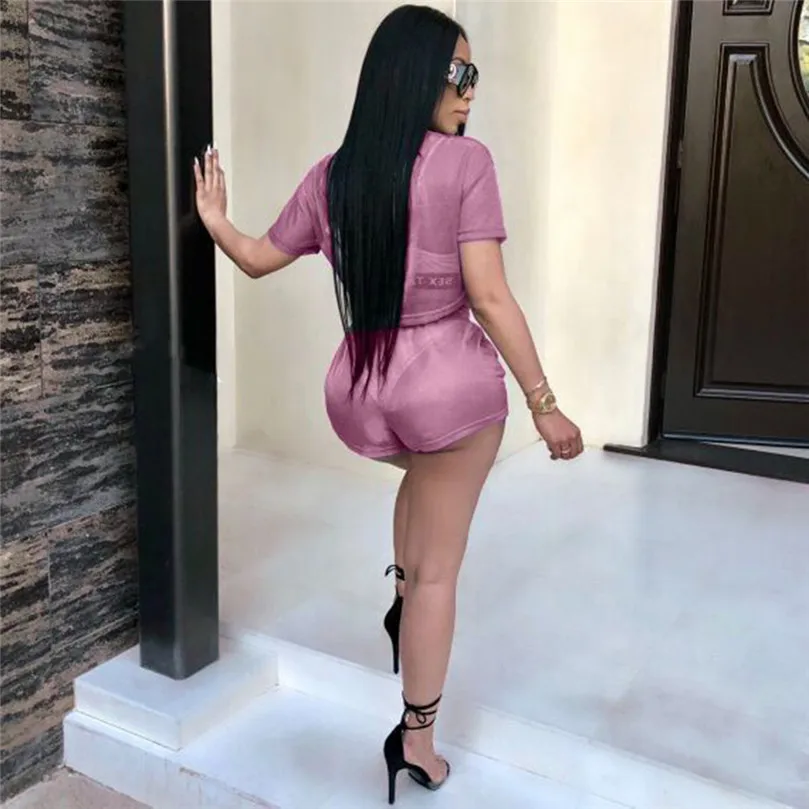 Сетчатая Сексуальная Женская юбка костюм из двух предметов облегающая Клубная