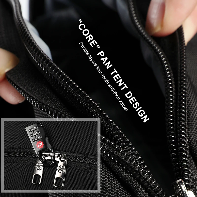 Tigernu Противоугонная USB зарядка Мужчины 15.6 дюймовый ноутбук Рюкзак Женщины