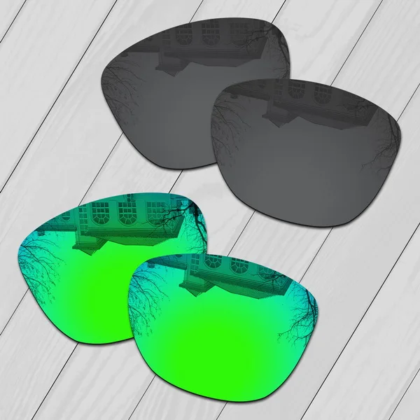 Black-Green E.O.S поляризованные улучшенные Сменные линзы для солнцезащитных очков-несколько вариантов - Цвет линз: Black-Green