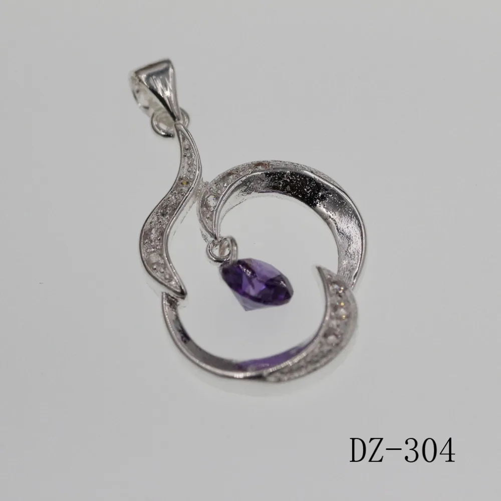 2017 винтажные ювелирные изделия Изысканный 925 вращающийся подвеска из циркония с